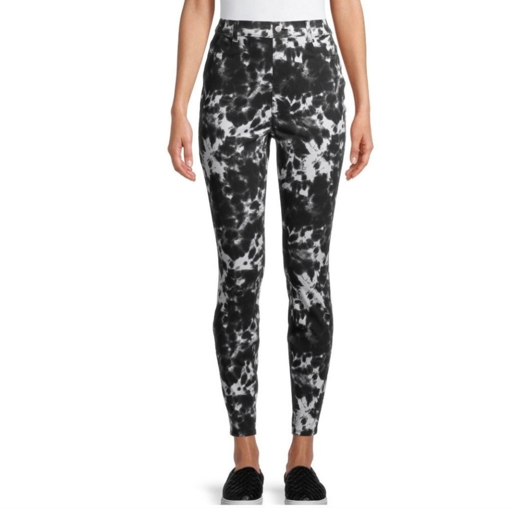 Women’s Time and Tru Black Tie-Dye Jeggings -  NEW - various sizes